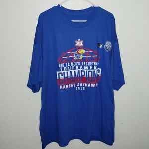 Kansas Jayhawks 2018 Tournament Shirt, Men's Size 3X